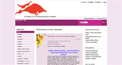 Desktop Screenshot of edition-lingua-mundi.com